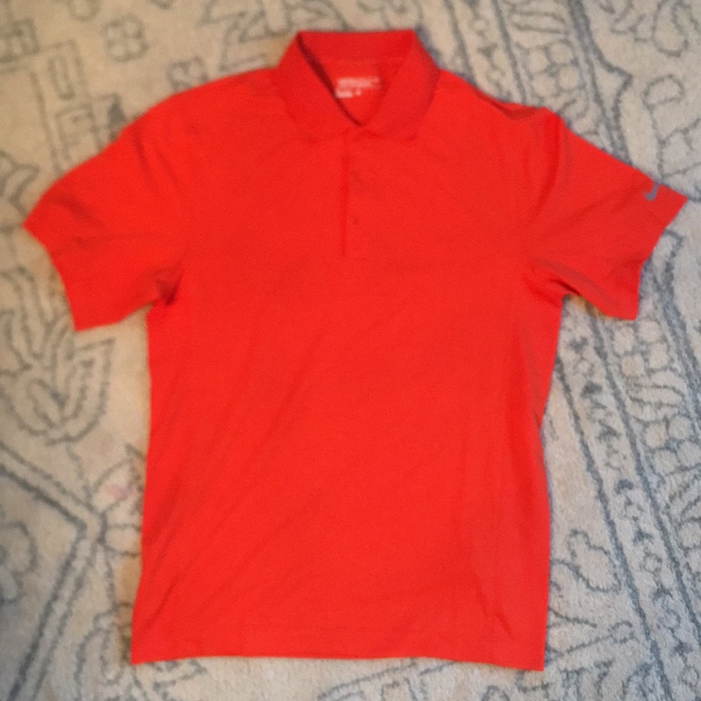 NWOT Nike Golf Shirt - Dri-Fit - Bright Orange